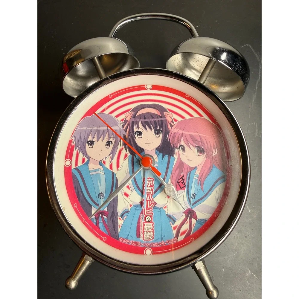 Haruhi Suzumiya Talking Voice Alarm Clock Anime Tested‎ Works 3 Voice Modes 2006